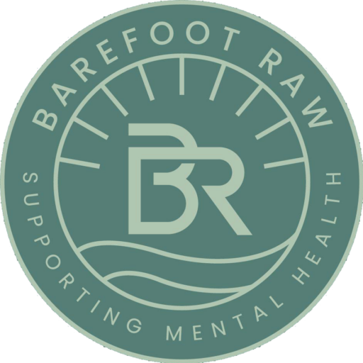 Barefoot Raw Stickers – Spread the Message