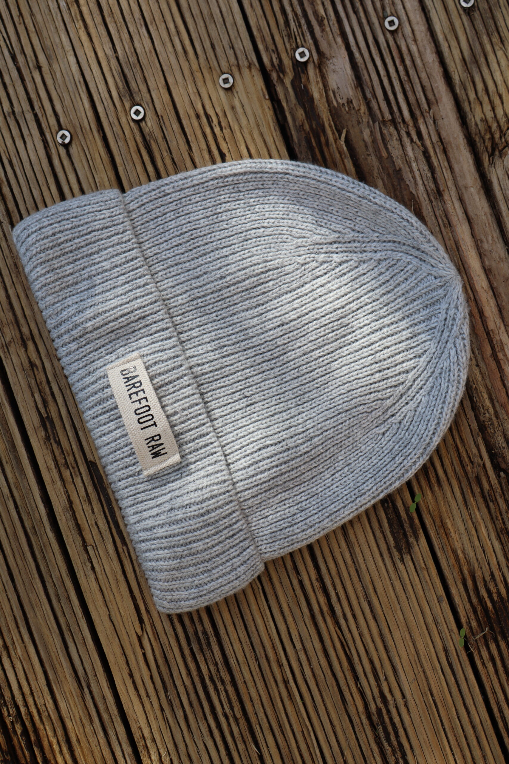 Barefoot Raw - Knitted Beanie - Image 5